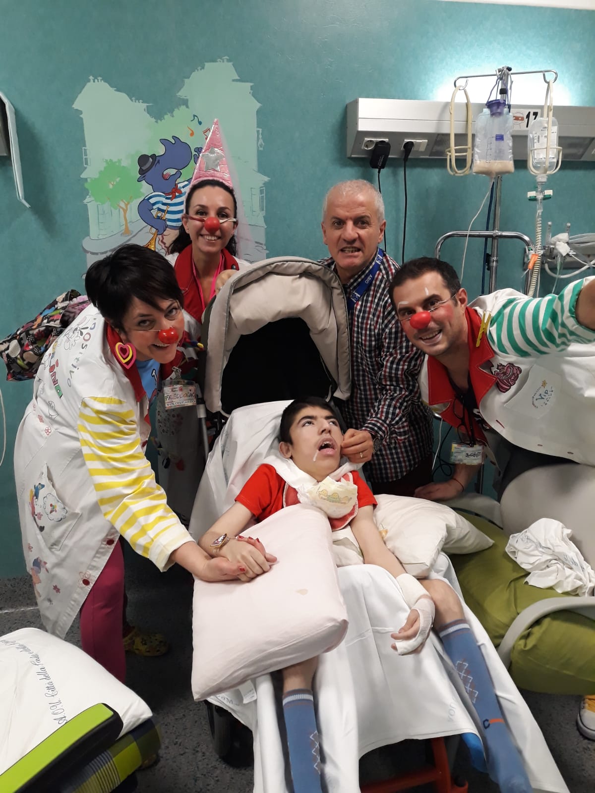 Matteo in ospedale 2018